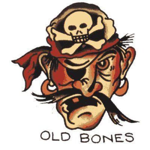 Pirates  Skulls Vintage Tattoo Flash by Norman Collins aka Sailor Jerry  Art Print   piddix  Artcom