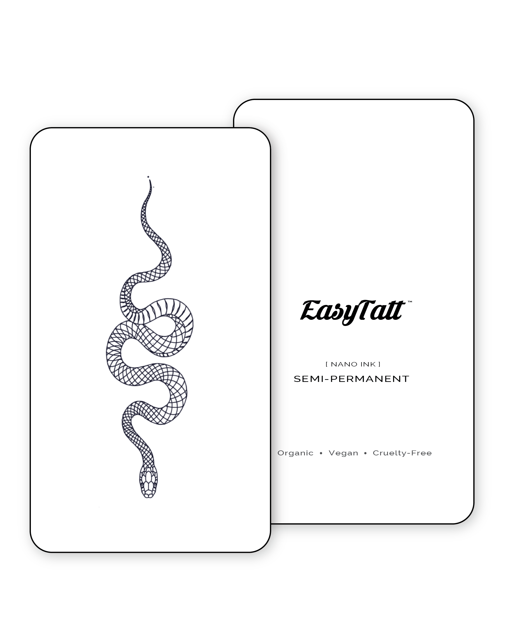 Serpent Semi-Permanent Tattoo | EasyTatt™