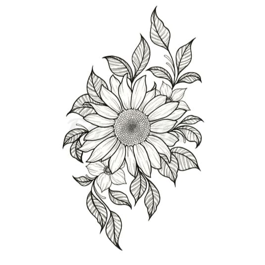 outline sunflower tattoo drawing line drawing outline sunflower tattoo  drawing stencil sunflower tattoo outline drawings stencil sunflower tattoo  outline stencil sunflower outline outline sunflower drawing easy   MasterBundles