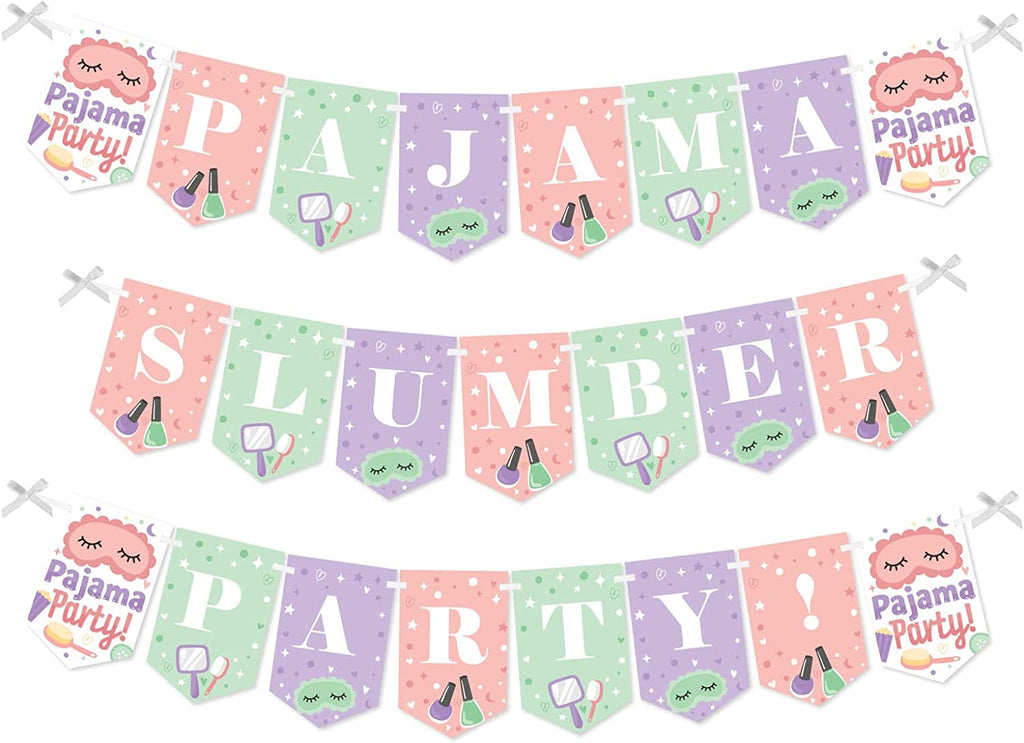 Pajama Slumber Party - Girls Sleepover Birthday Party Centerpiece