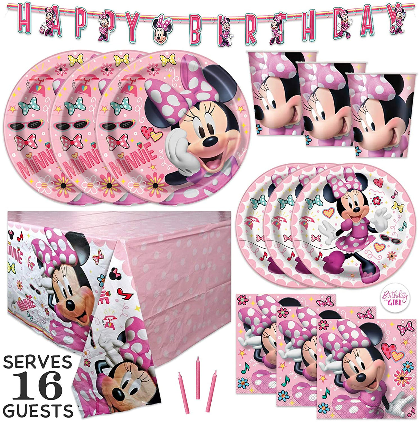 Minnie Mouse Birthday Party Supplies And Decorations Matteo Party