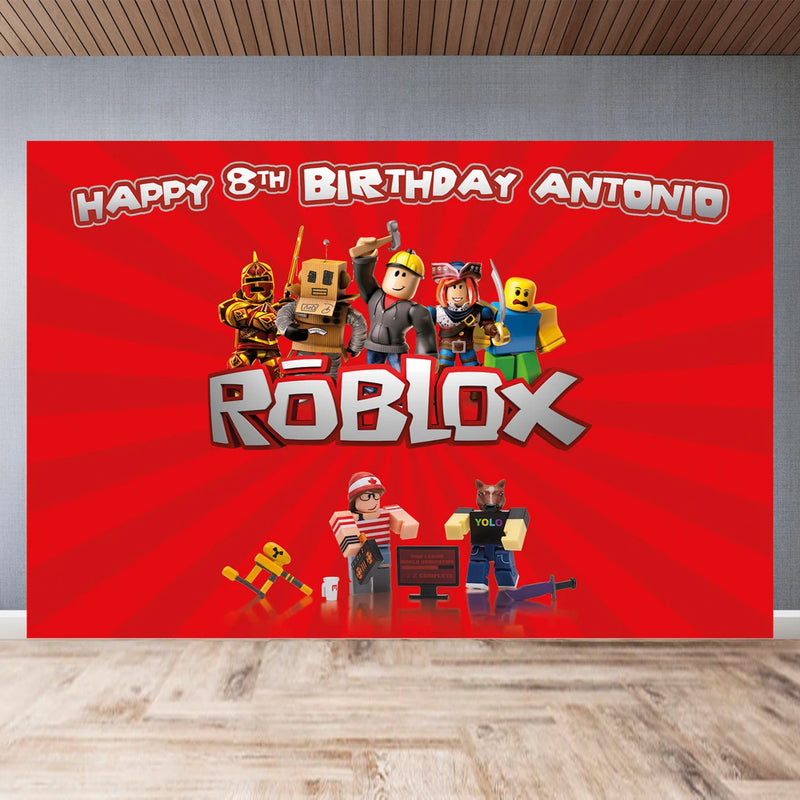 ROBLOX Poster Backdrop 60x40 Inch – MATTEO PARTY