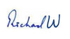 Richard W signature
