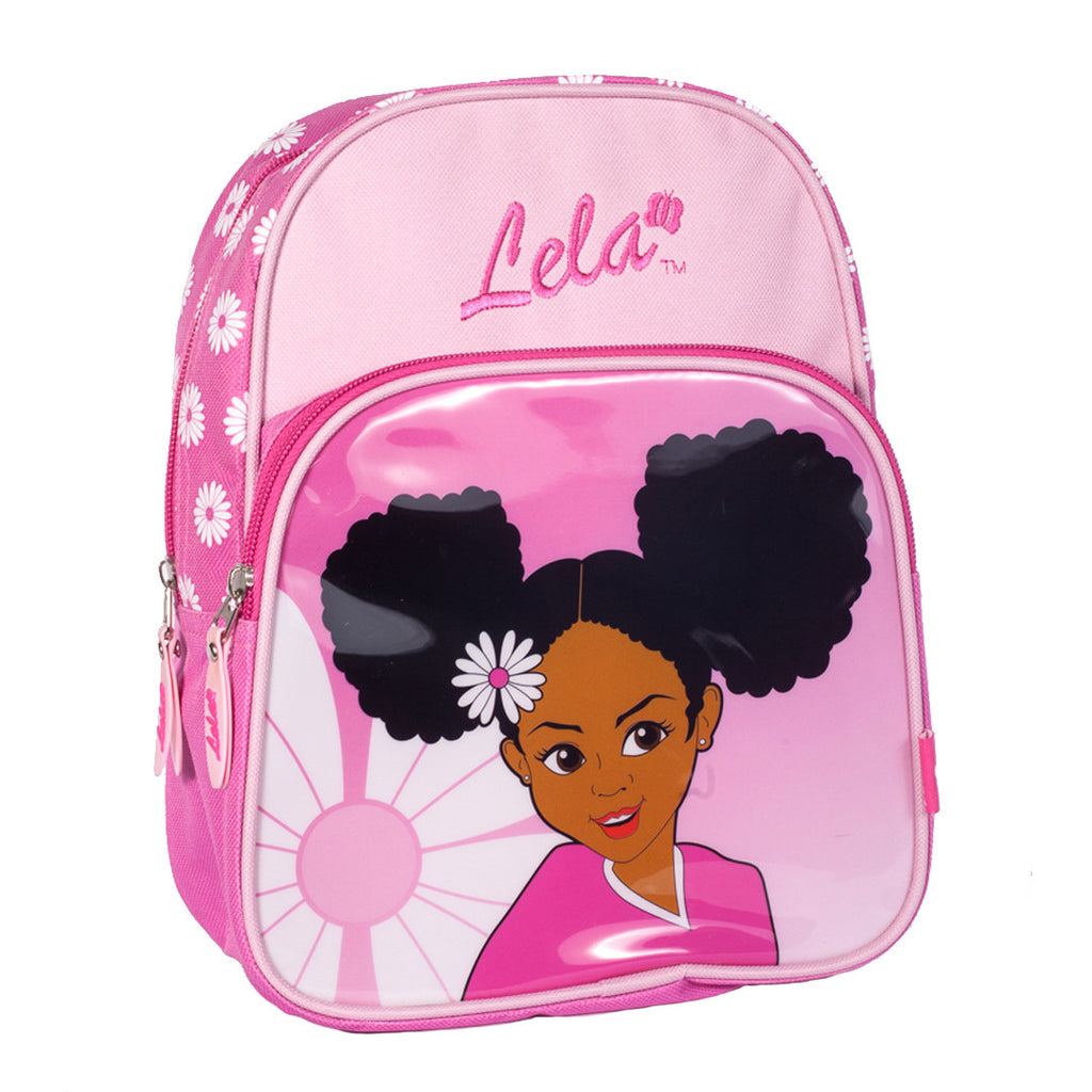 Lela Purple Luggage Black Girl Travel Case