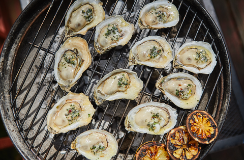 Grilling Oysters