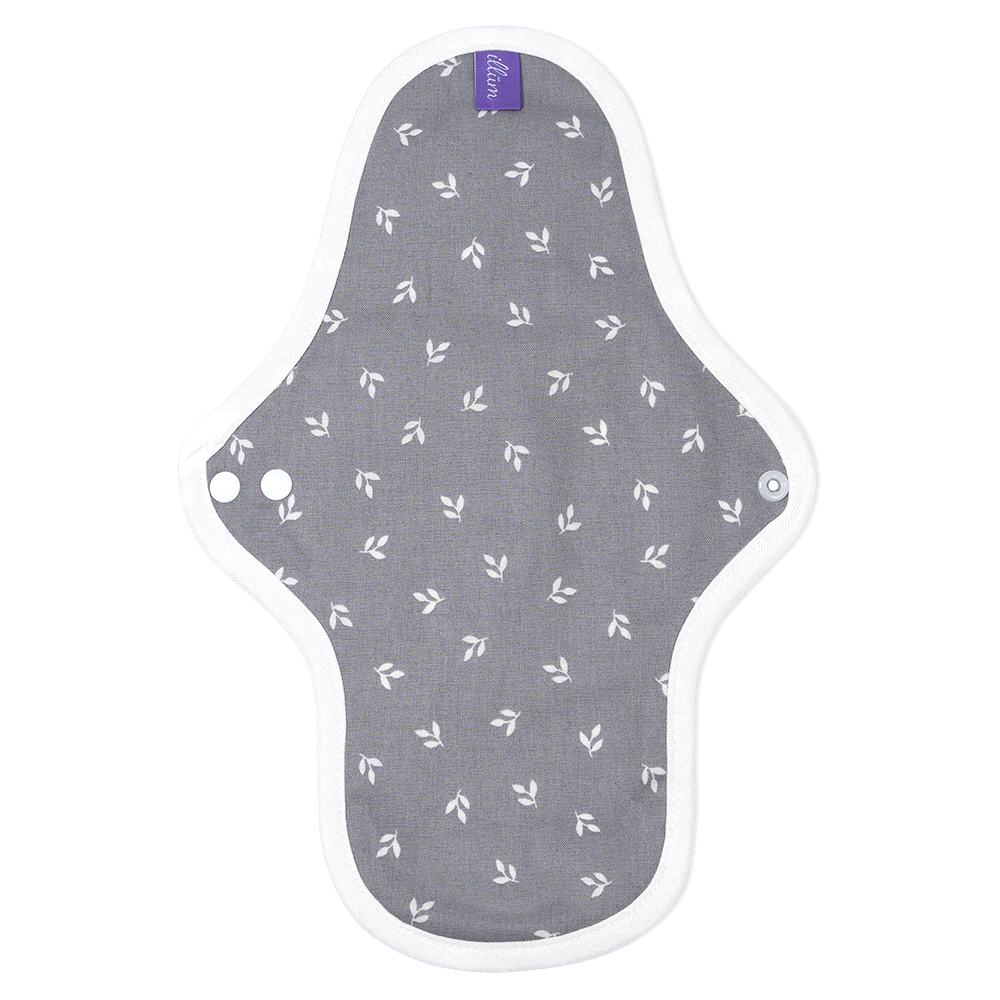 Regular - Melange Grey | Cloth Pad | illum - illum Canada