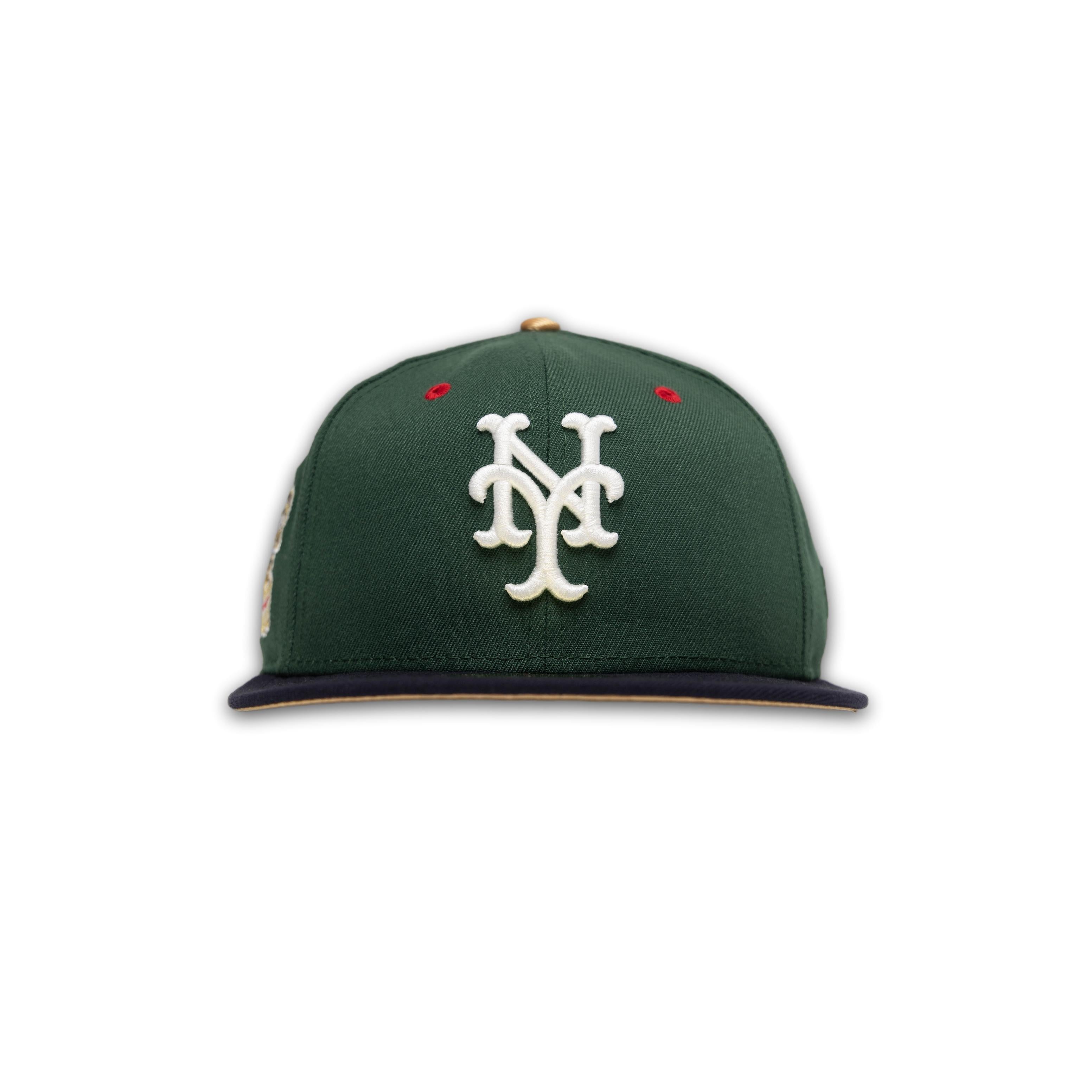 New York Mets ACT Accordingly Collection 60th Anniversary Patch Fitted Hat 7 5/8