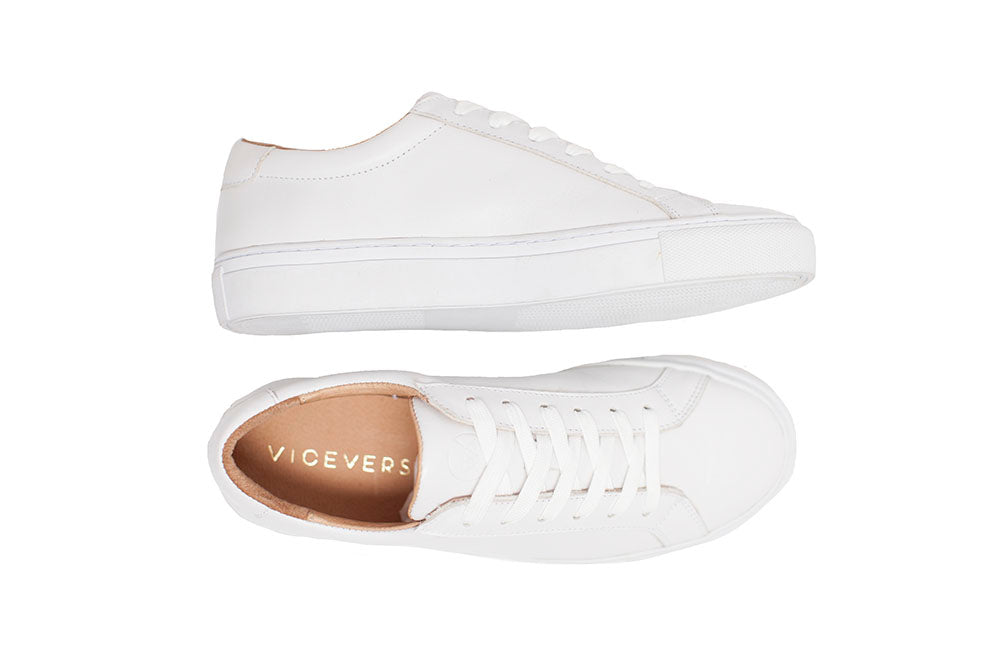 Tenis Blancos Para Mujer Hechos De I Viceversa - ViceversaOriginal