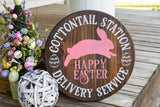FREE SHIPPING!!!    Cottontail station wood sign  I  Easter  I  Easter sign  I  Easter decor  I  signs  I  Spring sign  I  Spring decor  I  Springtime  I  Bunny
