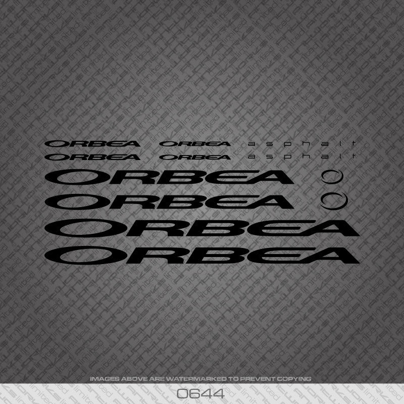 orbea stickers