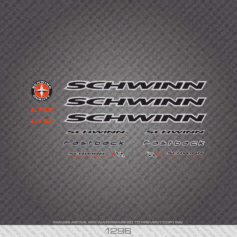 schwinn stickers