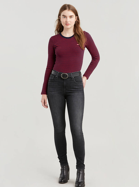 Levi's | 721 High Rise Skinny Jeans | Steady Rock – CARBON