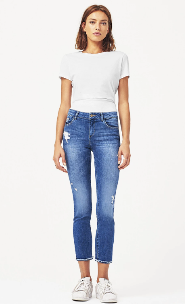 dl1961 mara instasculpt straight ankle jeans