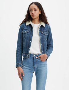 levi's original sherpa trucker