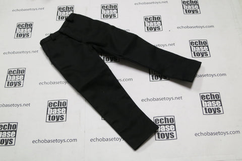 WOLFKING 1/6th Loose Pants - Chino Style (Black) #WKL4-U500