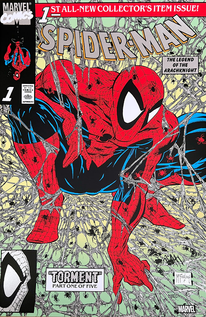 Todd McFarlane - Spider-Man #1 Cover (Platinum Edition) – Addicted2Print