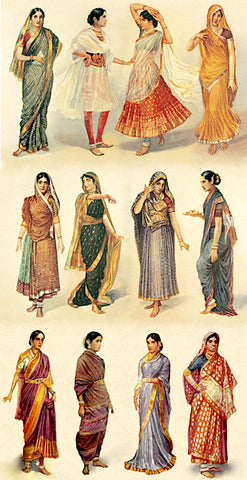 Saris through history - Pallu Design