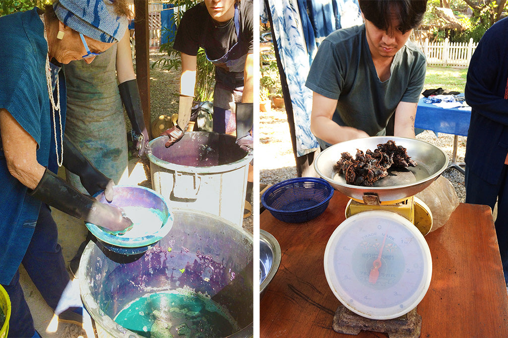 Beginning Shibori Indigo Dyeing: Working With The Indigo Dye Vat •  Creatorvox