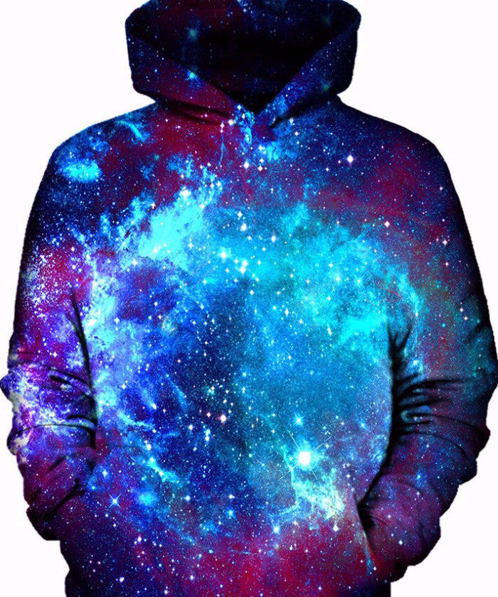 blue galaxy sweatshirt