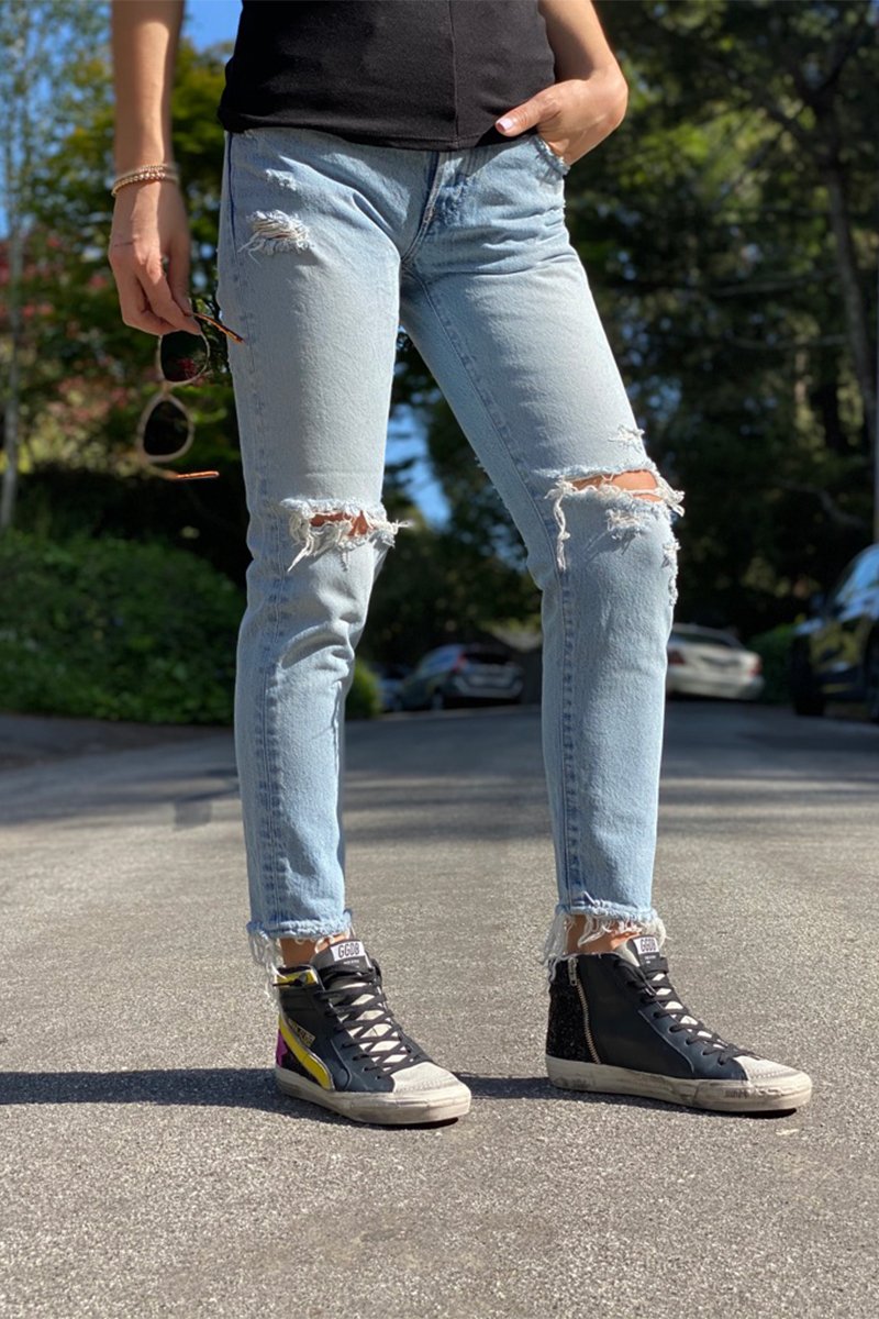 moussy black jeans