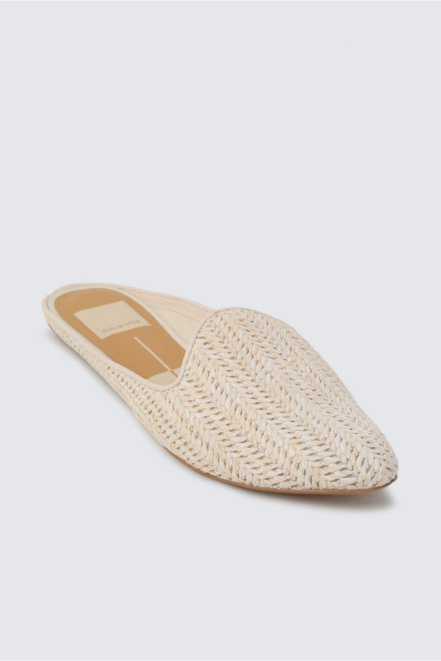 grant natural raffia woven loafer slides