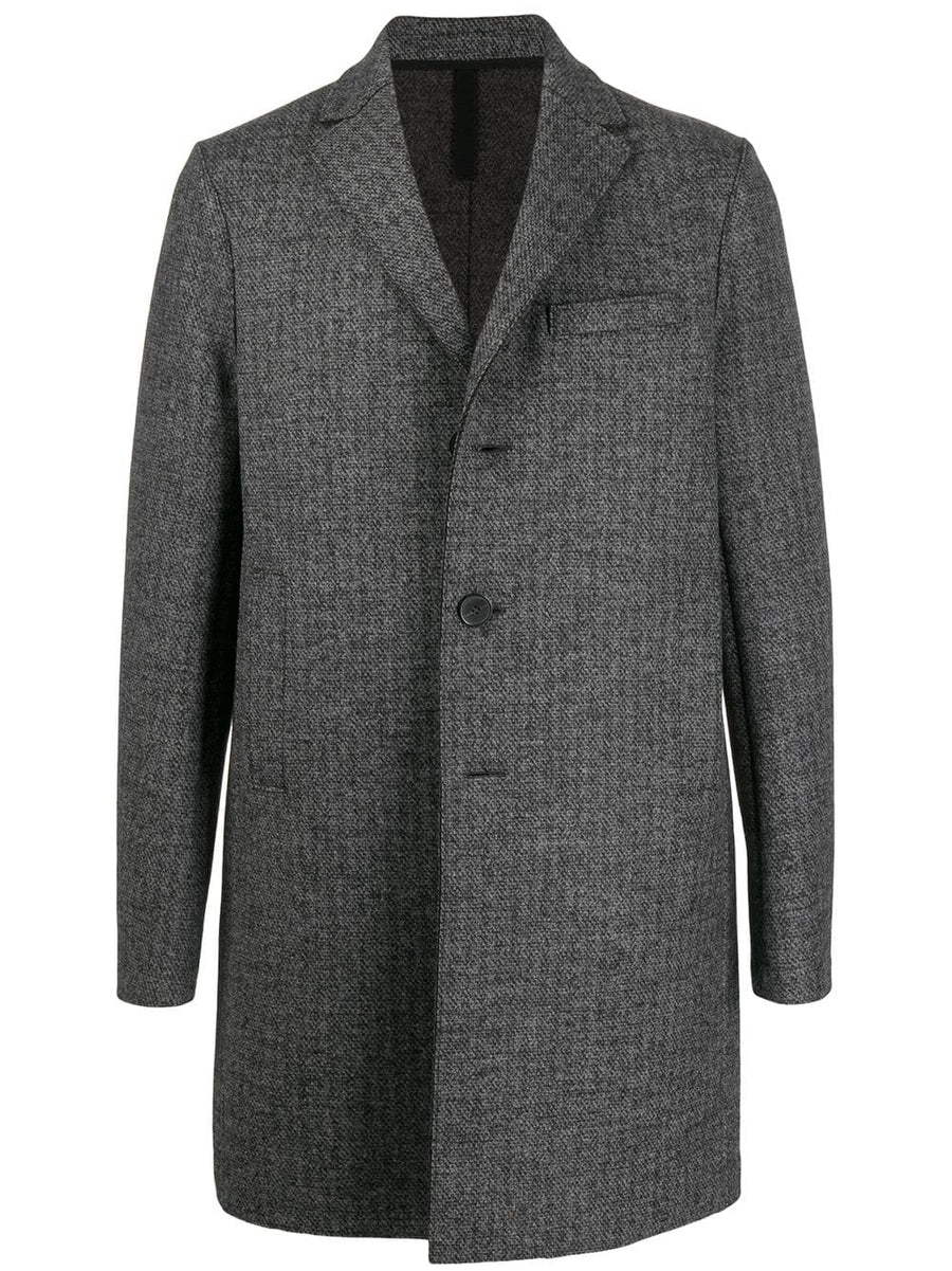 Double Faced Wool Boxy Coat - Grey – Pavilion