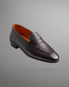 Mason and Smith Ready To Wear - Haru Leather Loafer Hatched Grain