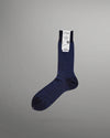 Il Regalo Mid-Calf Socks - Solid Striped Socks