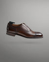 Joseph Cheaney Wilfred Semi Brogue in Mocha Burnished