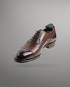 Joseph Cheaney Wilfred Semi Brogue in Mocha Burnished