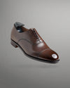 Joseph Cheaney Alfred Cap Toe Oxford in Mocha Calf