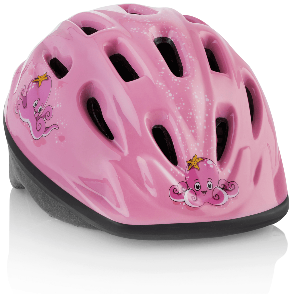 pink kids helmet