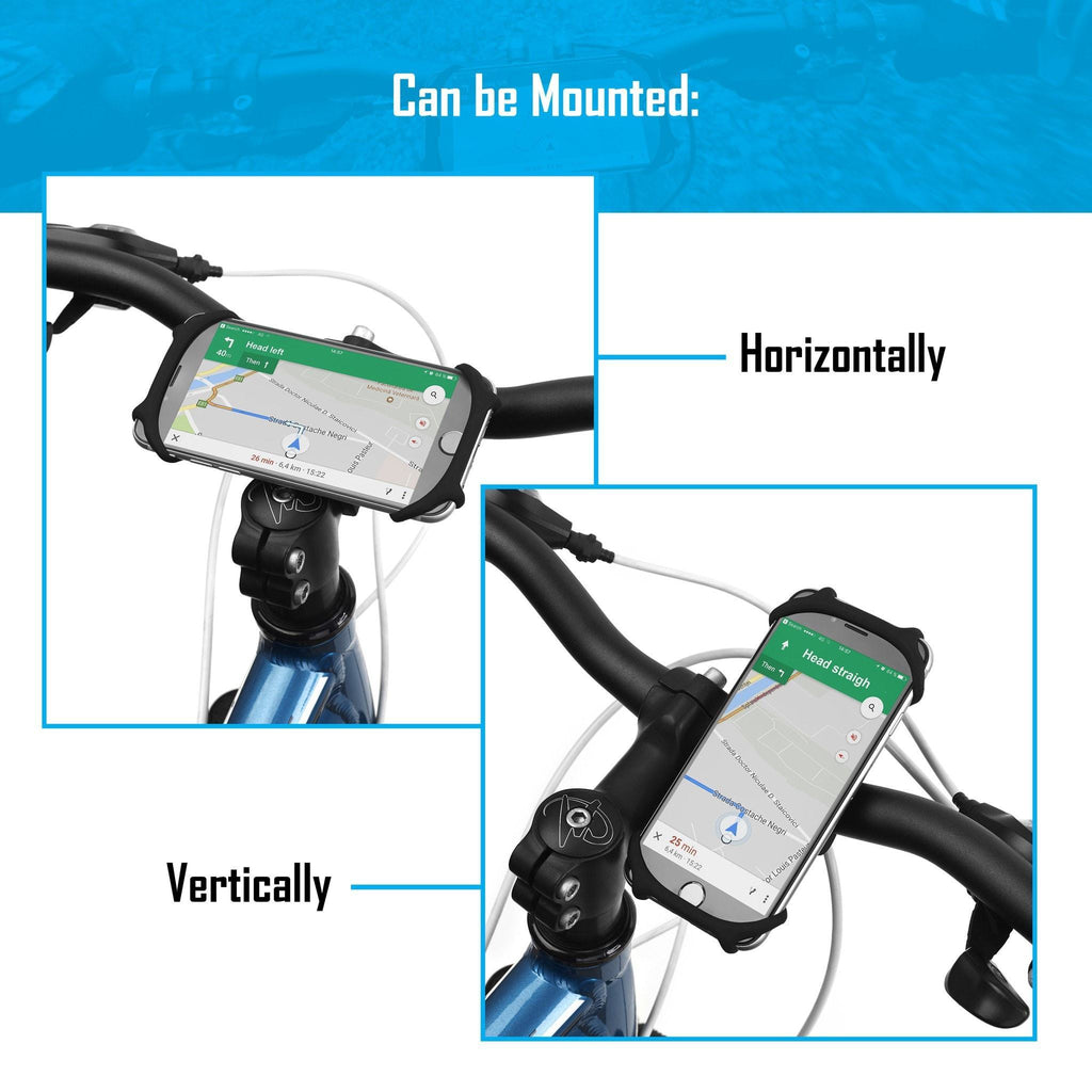 Premium Bike PHONE MOUNT Made of Durable NonSlip Silicone
