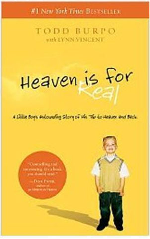 book heaven is for real by todd burpo