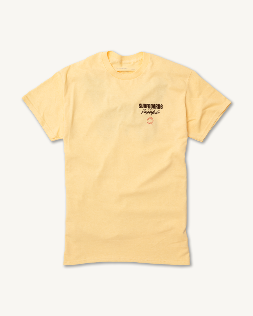 Imperfects Kickflippin' Friar Tee in Padre Cream XXL