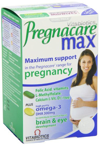 Vitabiotics Pregnacare Max Tablets Pack Of 84 Bluecrest Direct