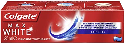 colgate max white optic whitening toothpaste