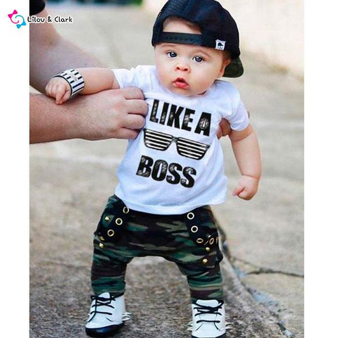 baby boy boss outfit