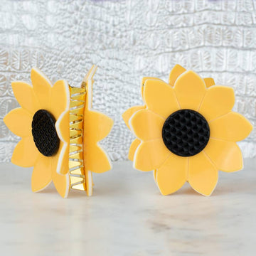 Sunflower Hair Clips