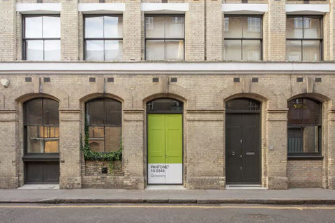 Pantone Inspired House In London from Airbnb