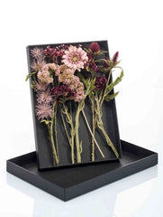 Faux flower gift box