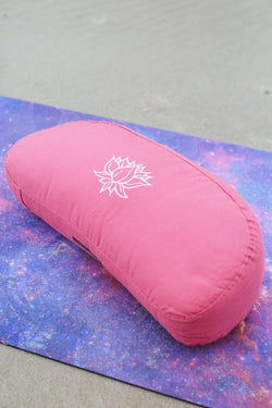 half moon meditation pillow