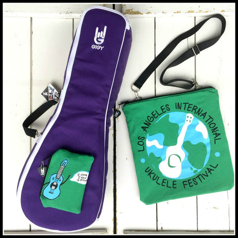 GiGY Bag Ukulele Case for the International Ukulele Festival