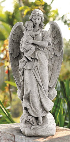 guardian angel statue garden