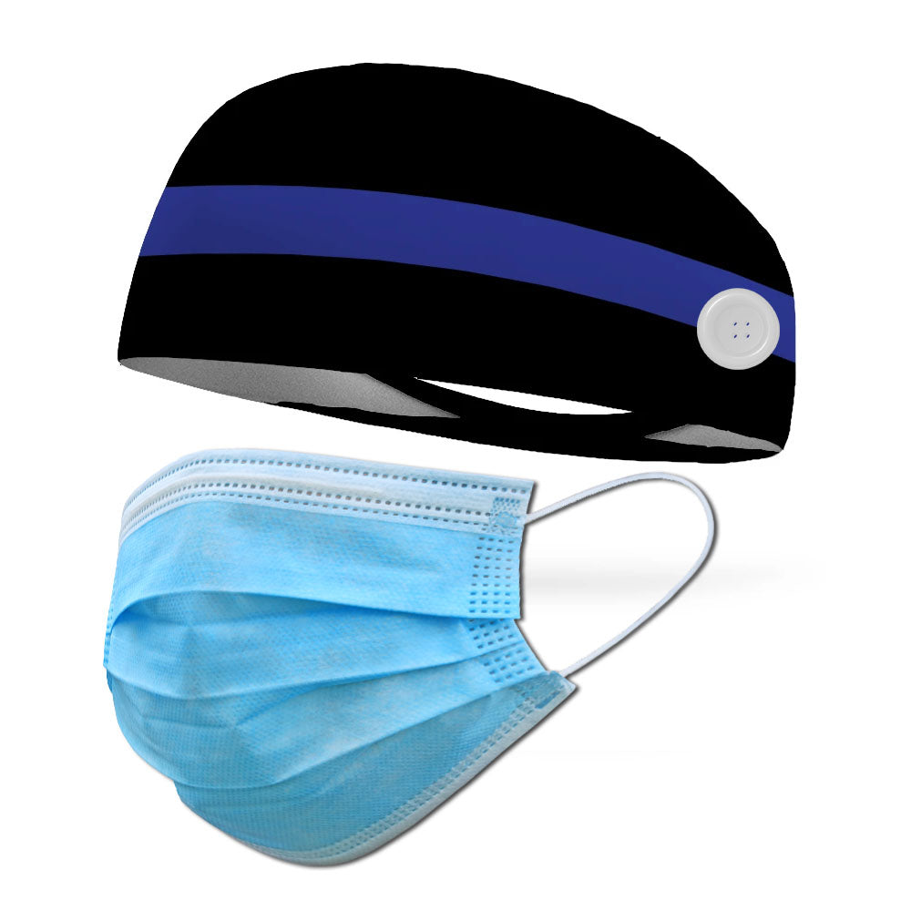 blue dust mask