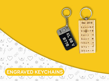 Personalised Engraved Keychains - Wisholize