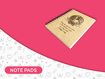 Personalised Engraved Notepads - Wisholize