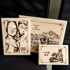 Custom Engraved Wooden Frames - wisholize.com