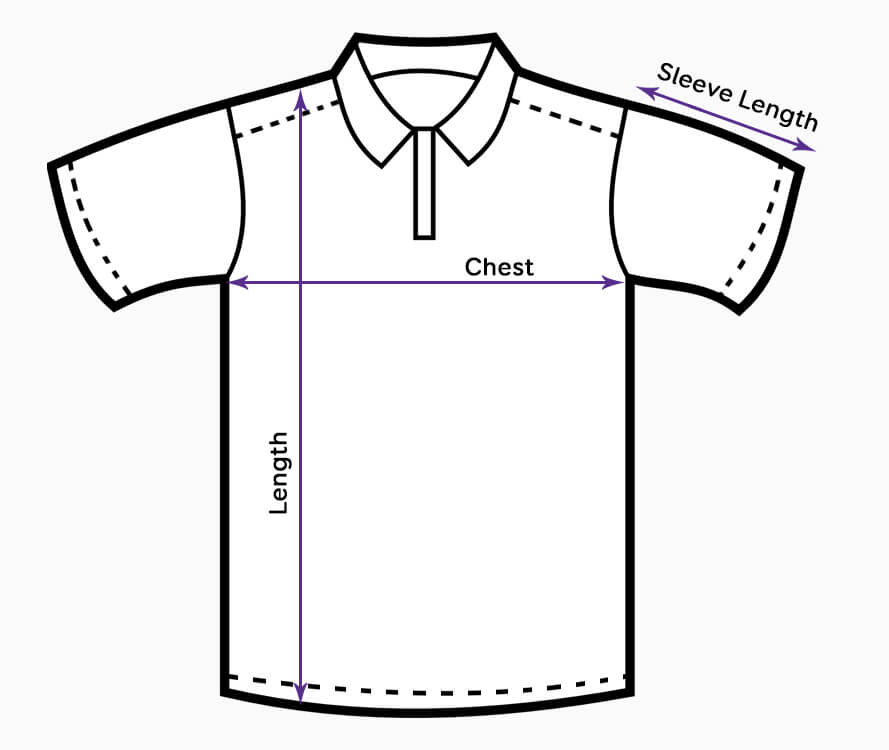 Customized Collar T-Shirt (Back Printing) - Personalised Tshirts; Wisholize