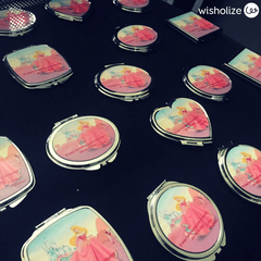 Personalised Compact Mirrors - wisholize.com